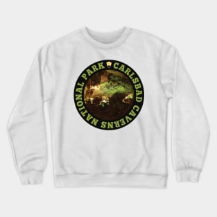 Carlsbad Caverns National Park circle Crewneck Sweatshirt